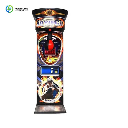 Entertainment Center Sports Punch Boxing Arcade New Coin Operated Machine Hot Selling 1 Year Warranty