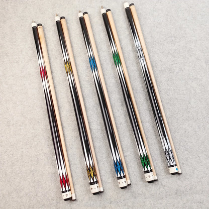 1 Premium 13mm -tipped Nine-ball Cue, Featuring a Colorful Diamond Pattern, 58-inch Length, 18-ounce Weight